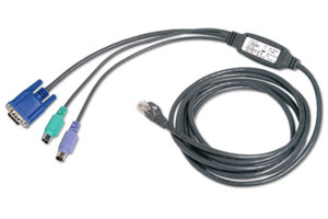 AutoView integrovan� CAT5 kabel PS/2, 4,5 m