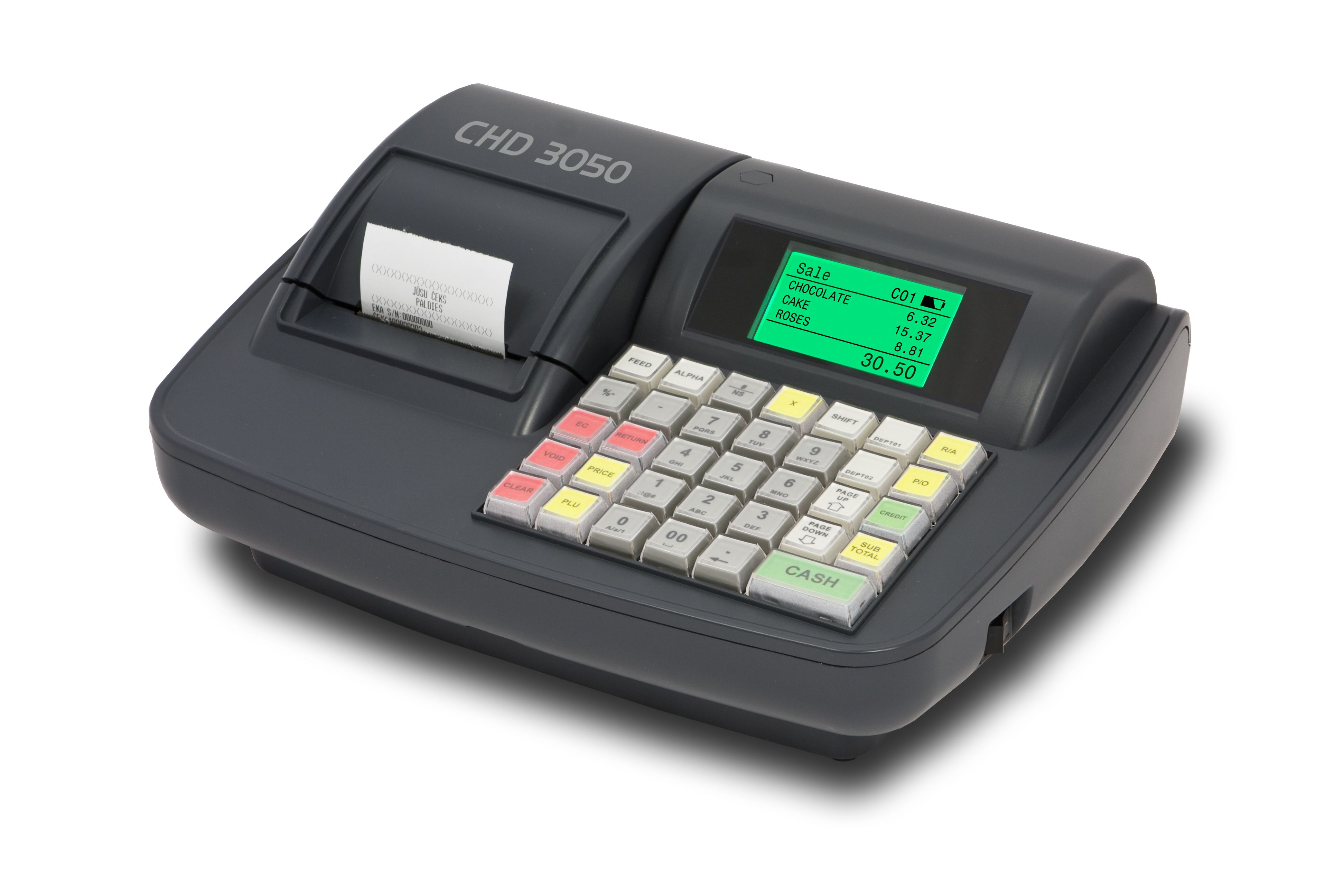 X-POS Registra�n� pokladna - CHD 3050