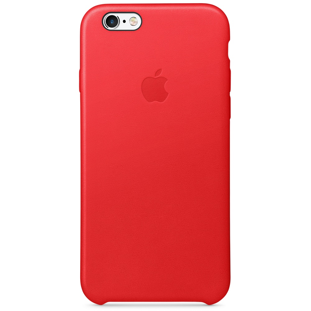 iPhone 6S Leather Case (PRODUCT) RED