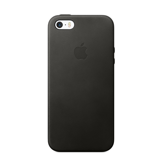 iPhone SE Leather Case - Black