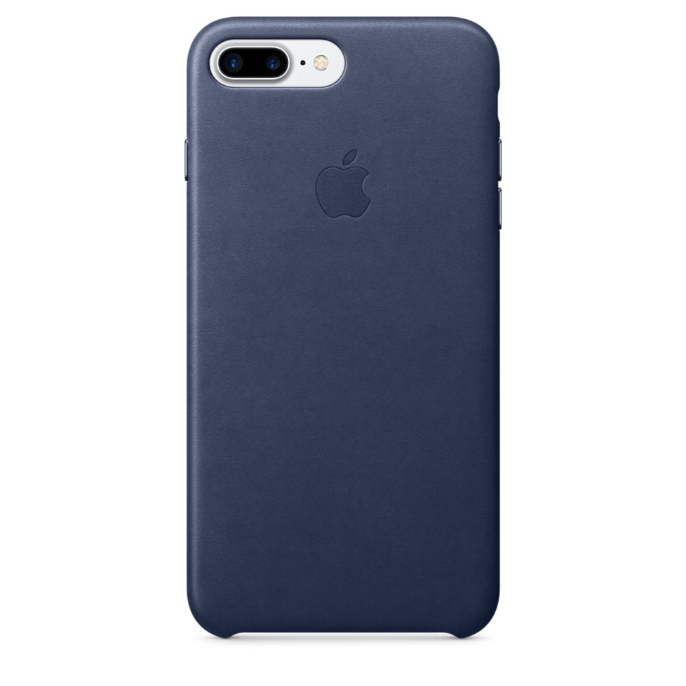iPhone 7 Plus Leather Case - Mid Blue