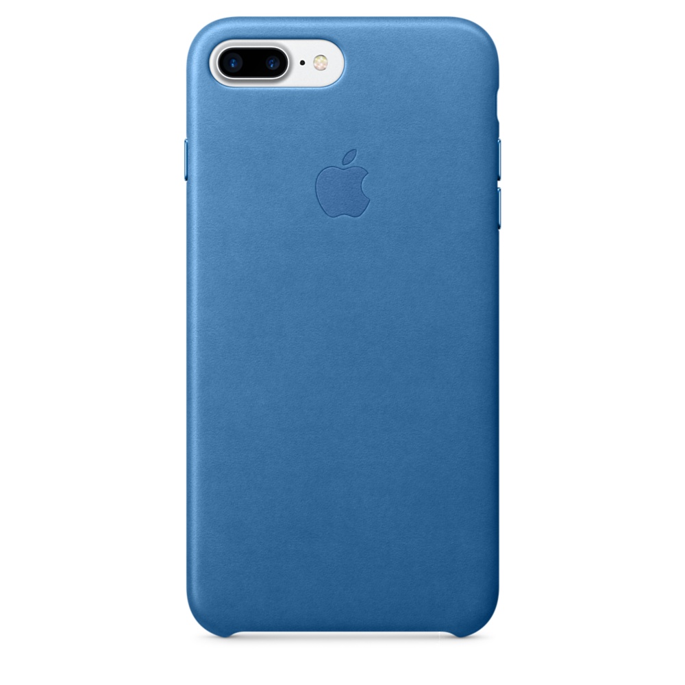 iPhone 7 Plus Leather Case - Sea Blue