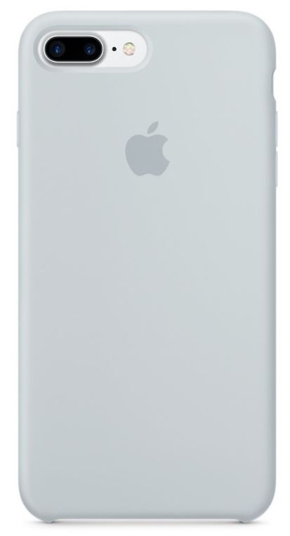 iPhone 7 Plus Silicone Case - Mist Blue