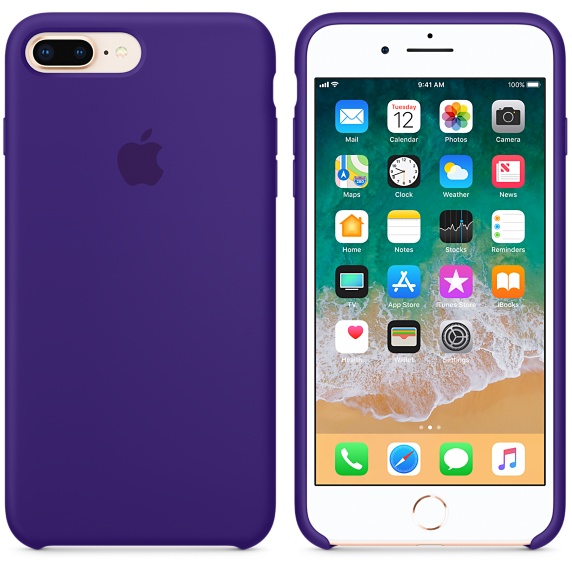 iPhone 8 Plus / 7 Plus Silicone Case - Ult. Violet