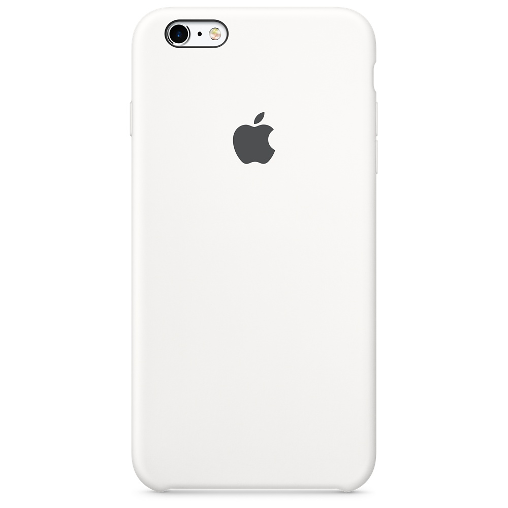 iPhone 6S Plus Silicone Case White