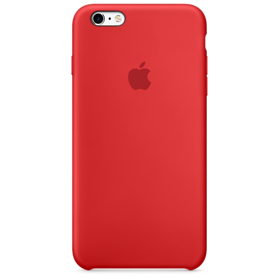 iPhone 6S Plus Silicone Case (PRODUCT)RED