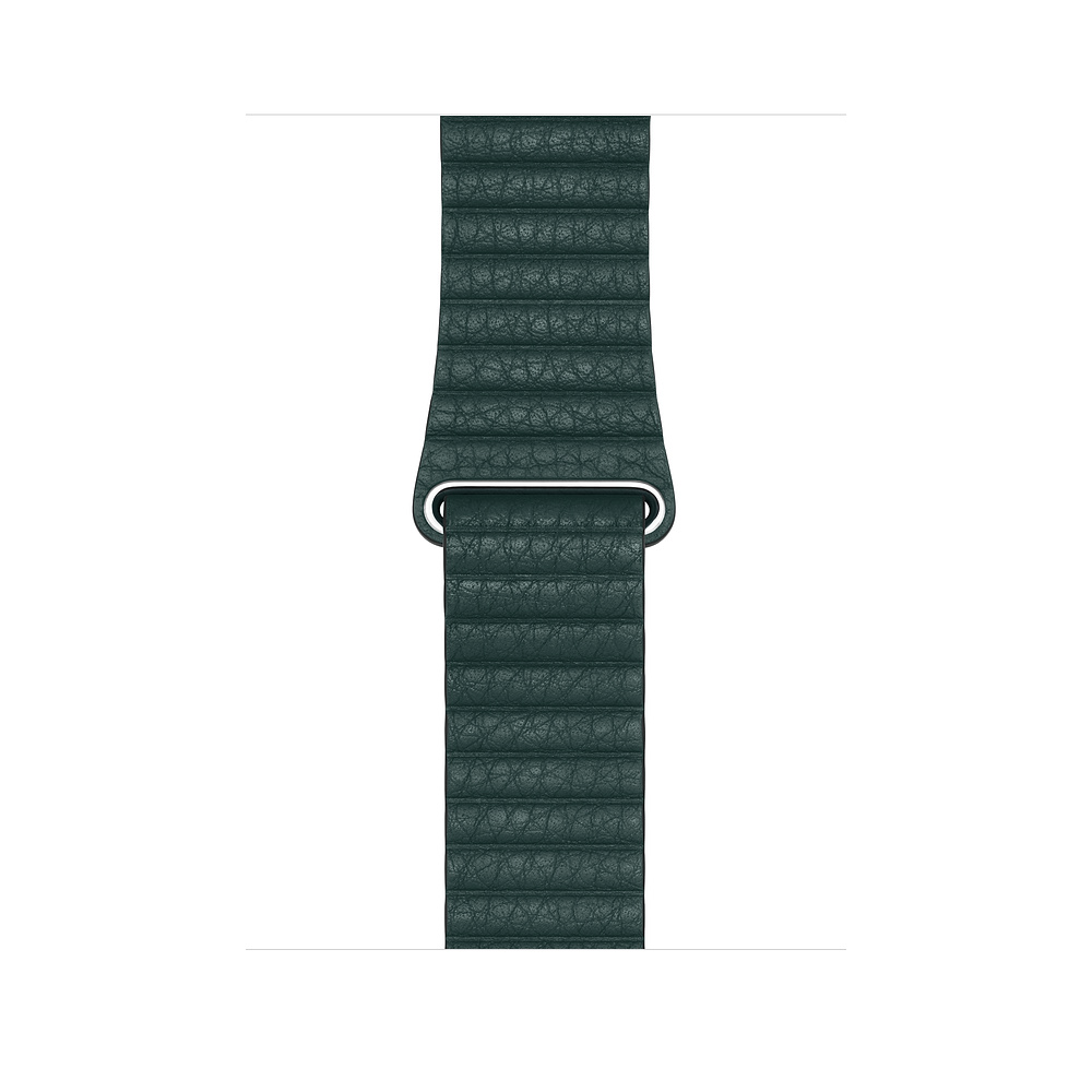 Watch Acc/44/Forest Green Leather Loop - M