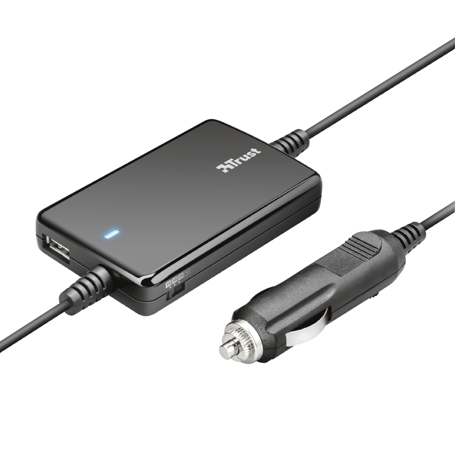 sada TRUST 70W Notebook Power Adapter - Car