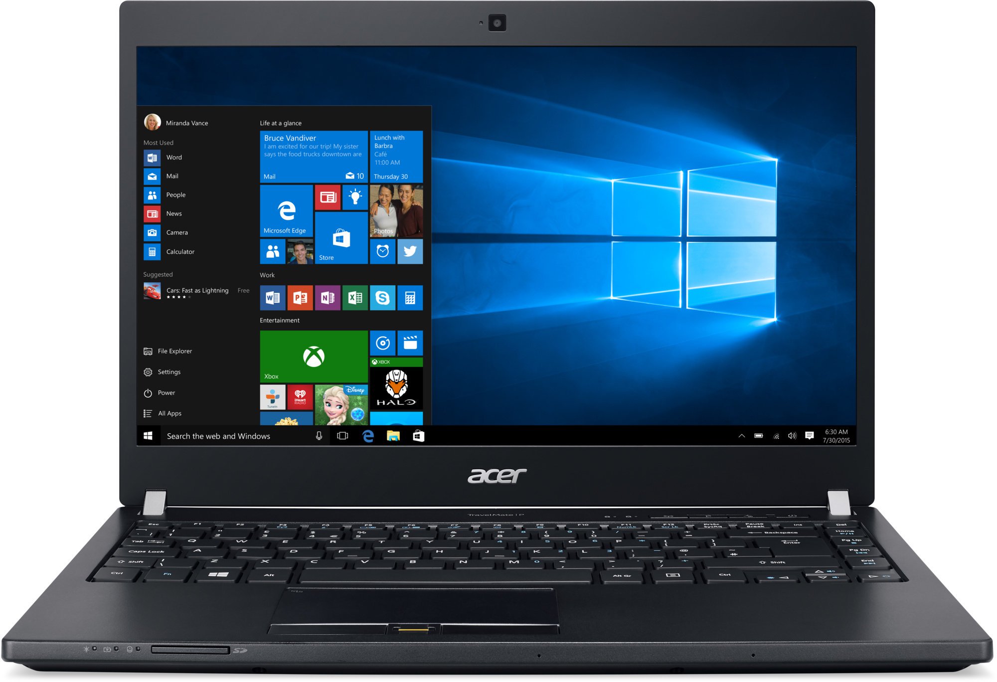 Acer TravelMate P6 (TMP648-G3-M) - 14'/i7-7500U/8G/512SSD/NFC/LTE/W10Pro + 2 roky NBD