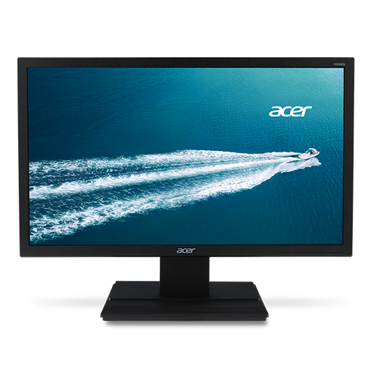 24' LCD Acer V246HL - TN,FullHD,5ms,60Hz,250cd/m2, 100M:1,16:9,DVI,VGA,repro