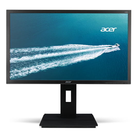 24' LCD Acer B246HL - TN,FullHD,5ms,60Hz,250cd/m2, 100M:1,16:9,DVI,VGA,repro,pivot + 3 roky NBD
