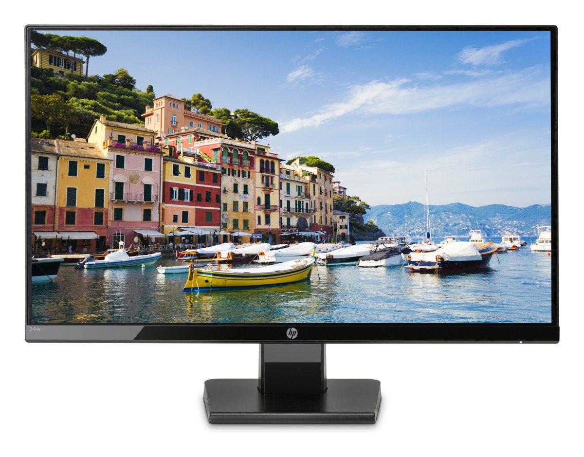 HP 24w 23.8' FHD/IPS/1000:1/250/VGA/HDMI/5ms 