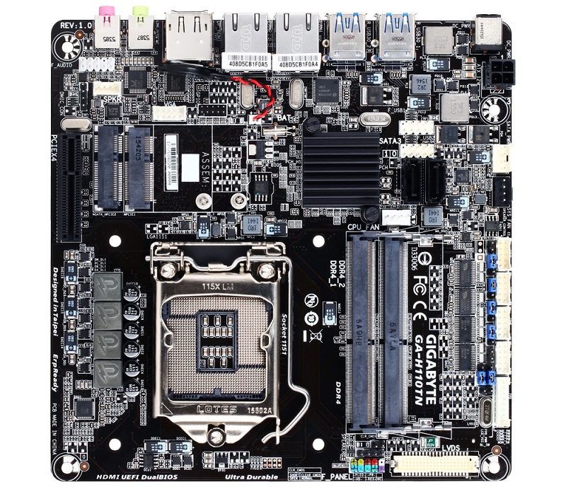 GIGABYTE H110TN (rev. 1.0)
