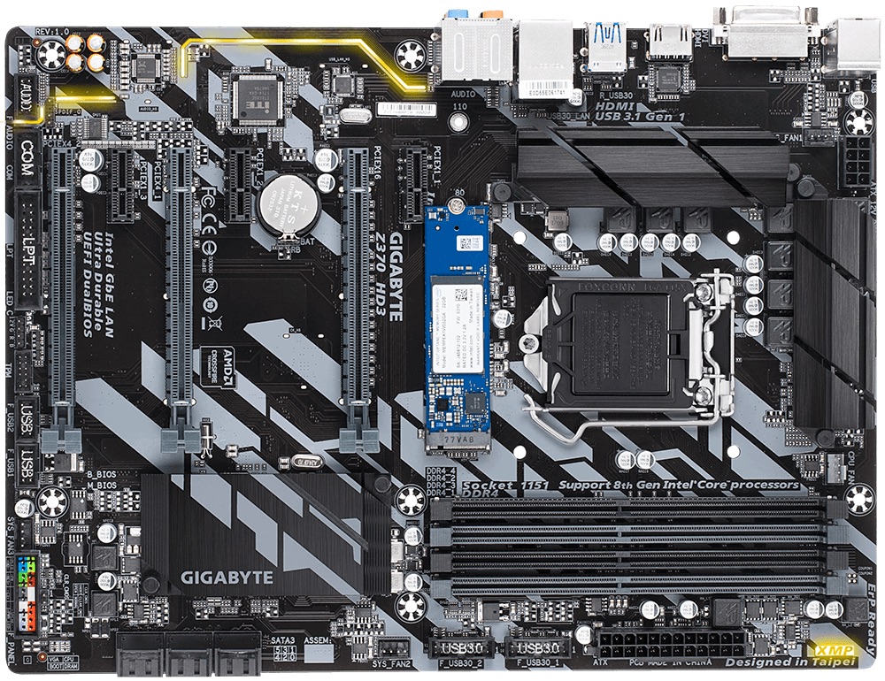 GIGABYTE Z370 HD3-OP (rev. 1.0)