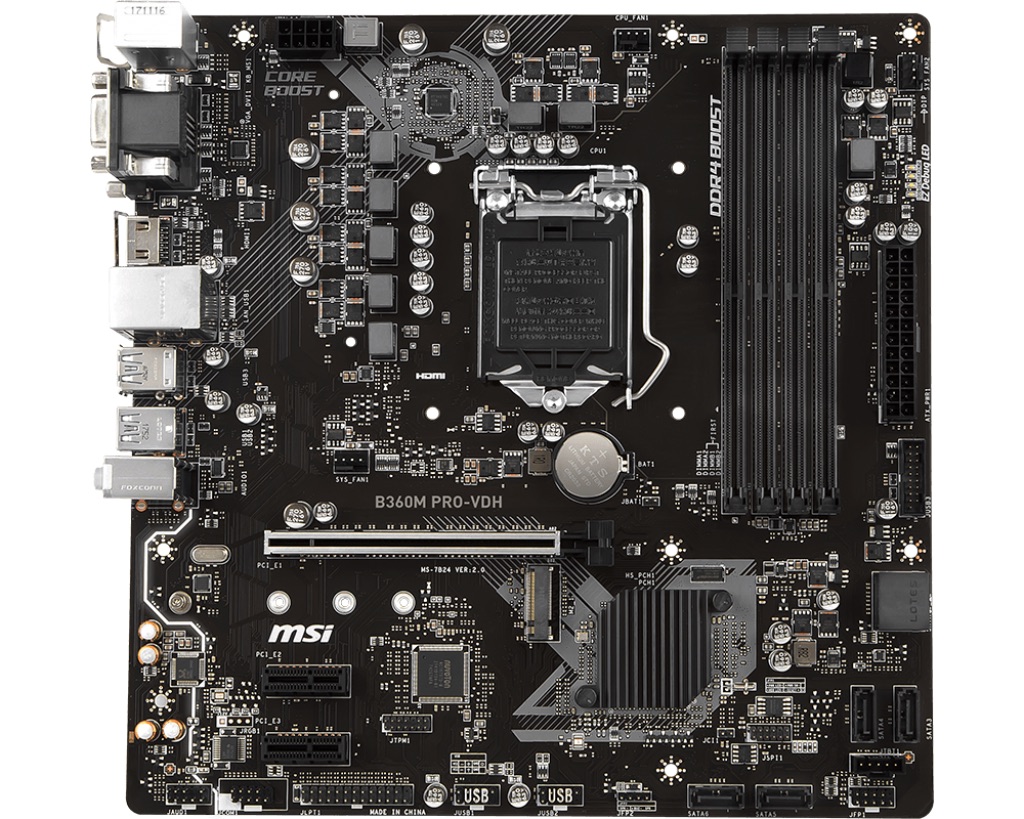 MSI B360M PRO-VDH