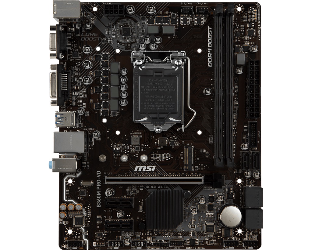 MSI B360M PRO-VD