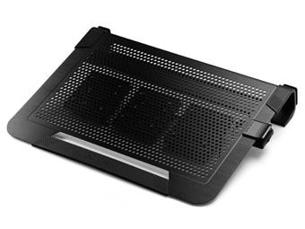 chladic� ALU podstavec Cooler Master NotePal U3 PLUS pro NTB 15-19' black, 3x8cm fan 