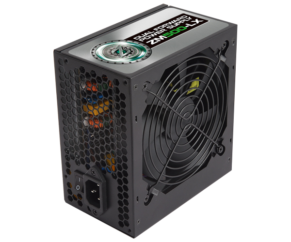 Zdroj Zalman ZM500-LX 500W 80+ ATX12V 2.3 aPFC 12cm fan