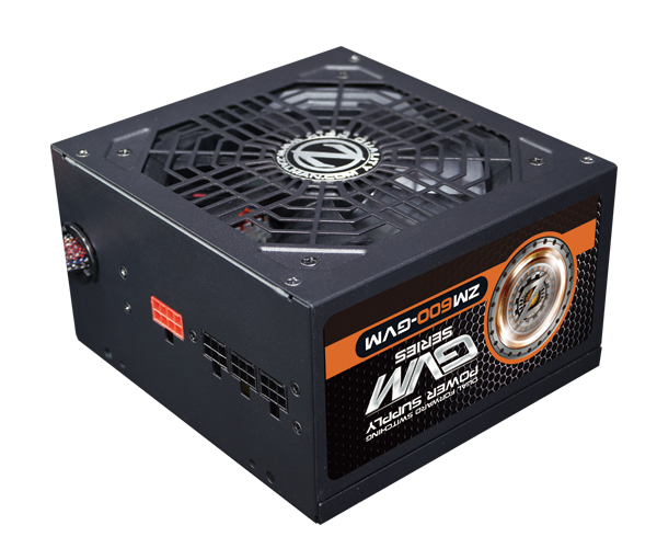 Zdroj Zalman ZM600-GVM 600W eff. 88% 80+ Bronze, ATX12V, aPFC, 120mm v�tr�k, semi-modular
