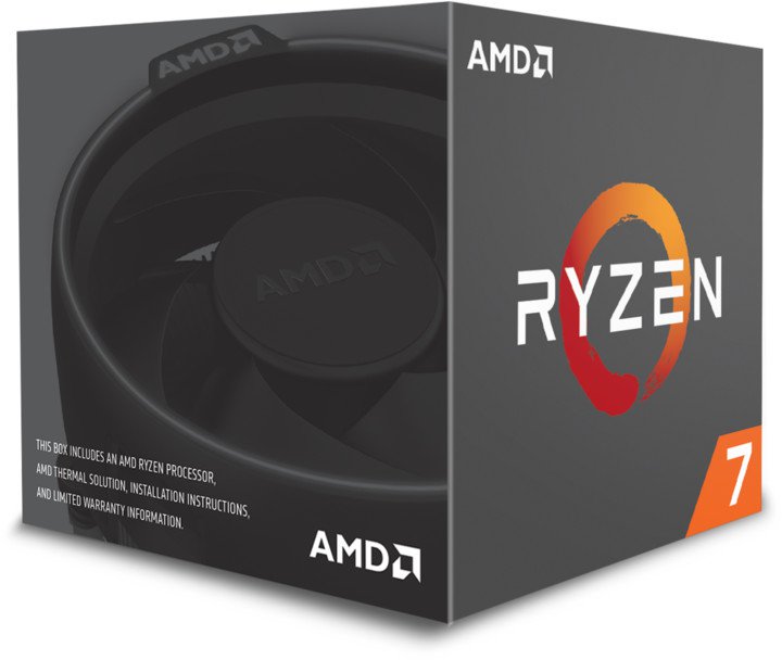 CPU AMD Ryzen 7 2700 8core (3,2GHz)