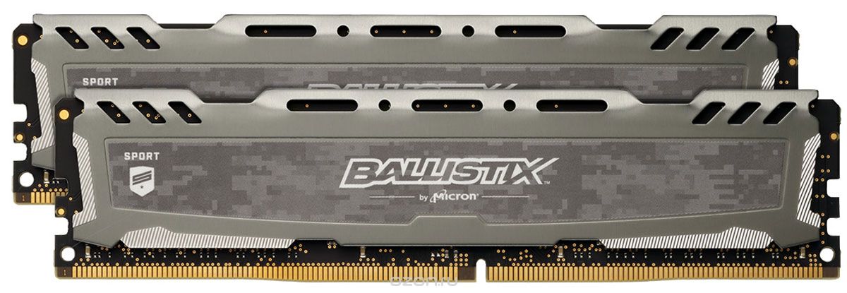 16GB DDR4-2666MHz Crucial Ball. CL16, kit 2x8GB