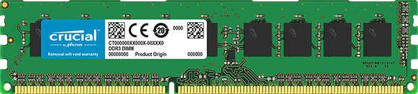 8GB DDR3-1866MHz Crucial ECC 240pin