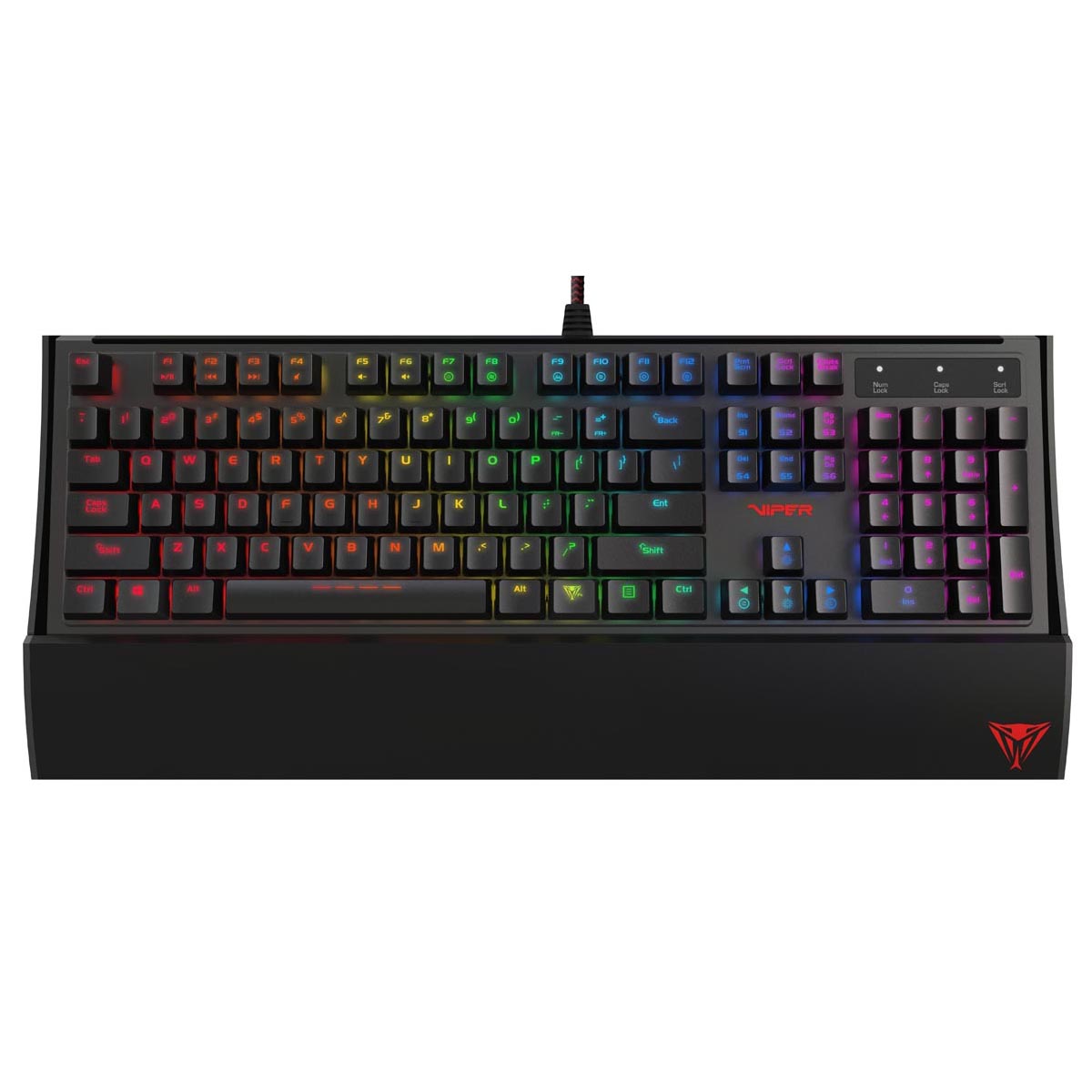 Patriot Viper 760 hern� mechanick� RGB kl�vesnice, EN 