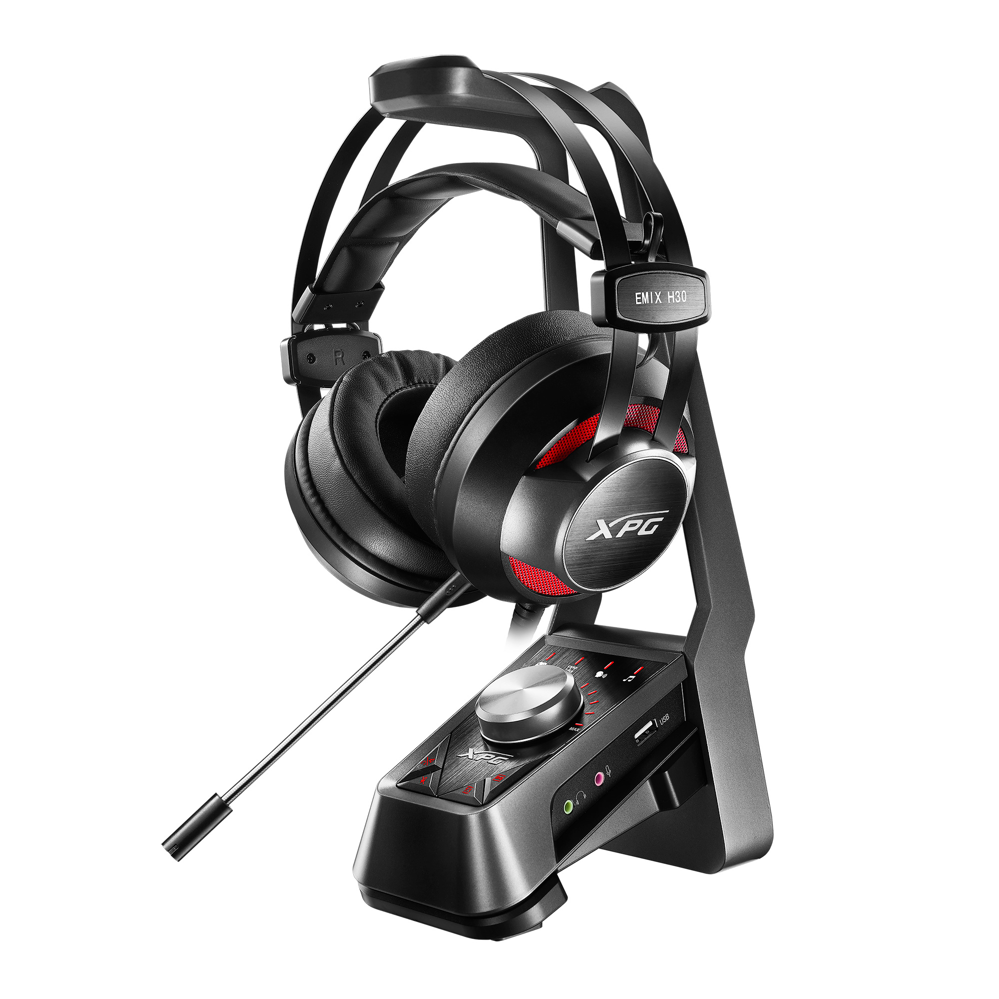 Adata EMIX H30 Gaming Headset + SOLOX F30 Amplifier