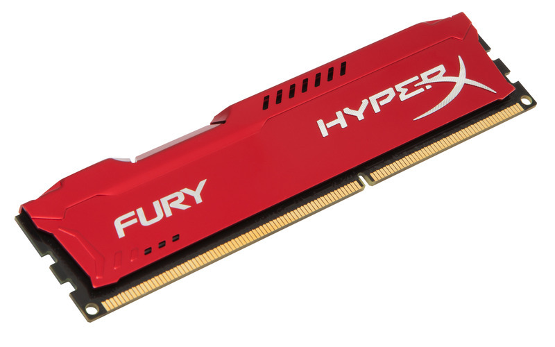 4GB DDR3-1600MHz Kingston HyperX Fury Red