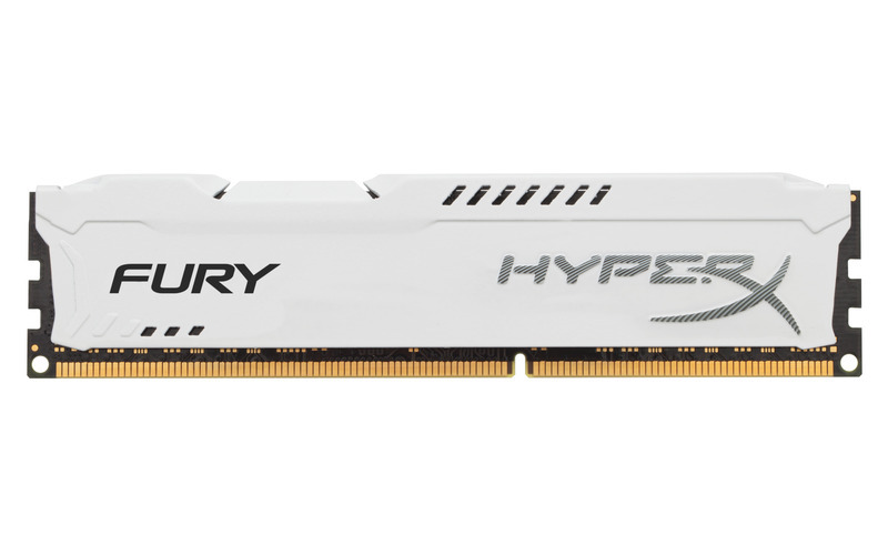 4GB DDR3-1600MHz Kingston HyperX Fury White