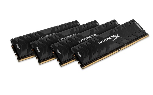 64GB DDR4-3000MHz CL15 Kings. Predator XMP, 4x16GB