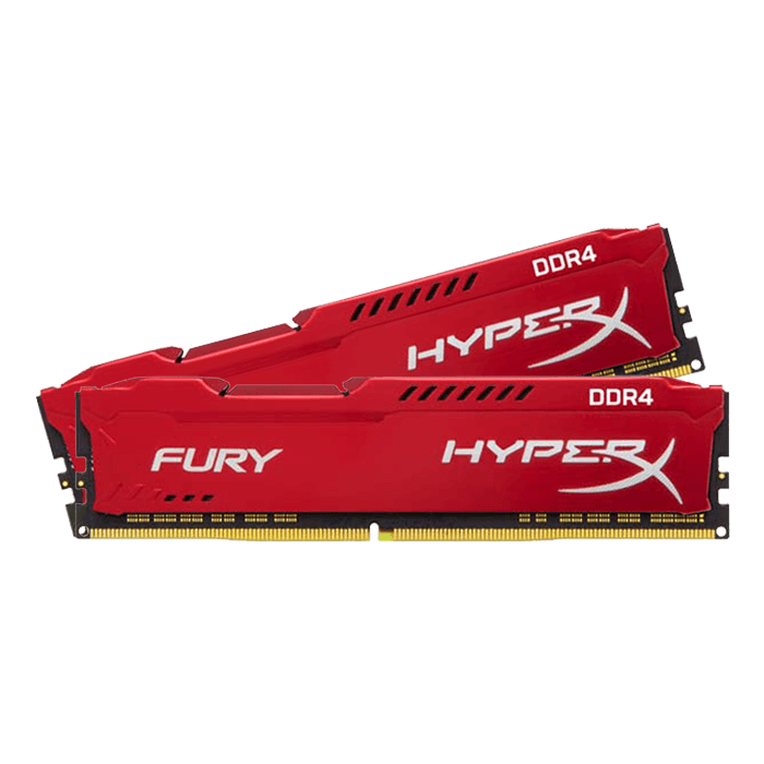 32GB DDR4 2400MHz CL15 DIMM HyperX FURY Red, 2x16GB