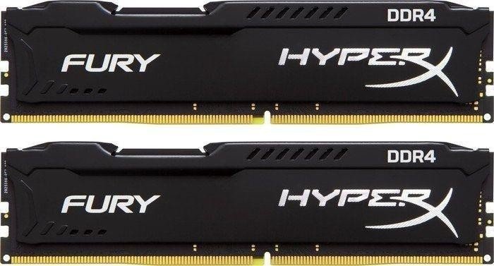32GB 3200MHz DDR4 CL18 HyperX FURY Black, 2x16GB