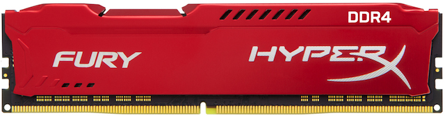 16GB 3466MHz DDR4 CL19 HyperX FURY Red
