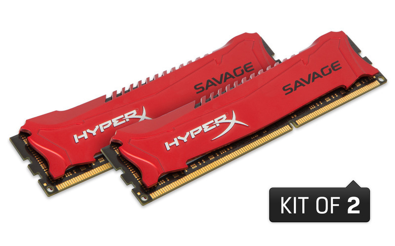 16GB DDR3-2133MHz CL11 Kingston Savage XMP, 2x8GB