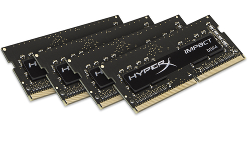 SO-DIMM 32GB 2400MHz DDR4 CL15 HyperX Impact, 4x8GB