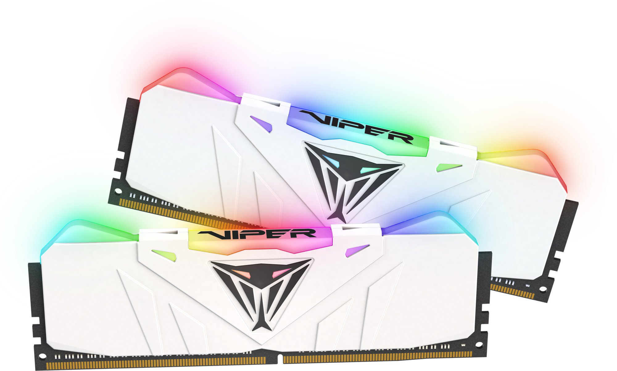 16GB DDR4-2666MHz RGB Patriot Viper CL15, kit 2x8GB white