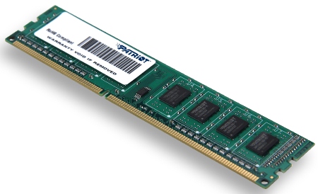 4GB DDR3 1333MHz Patriot CL9 single rank