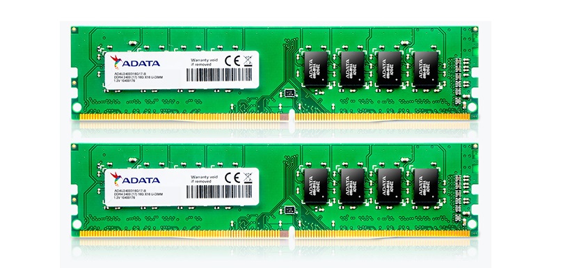 8GB DDR4-2400MHz ADATA CL17, kit 2x4GB