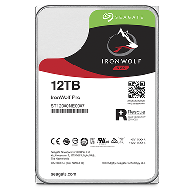 HDD 12TB Seagate IronWolf Pro 256MB SATAIII NAS 5R