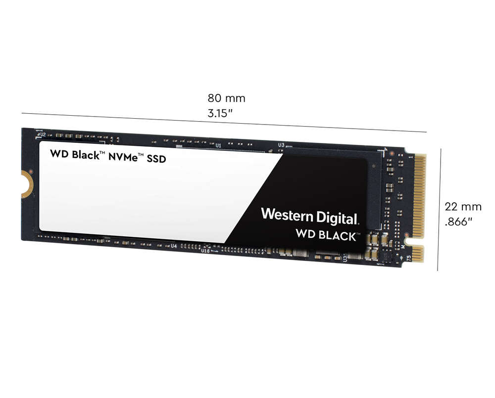 SSD 1TB WD Black NVMe M.2 PCIe Gen3 x4 2280