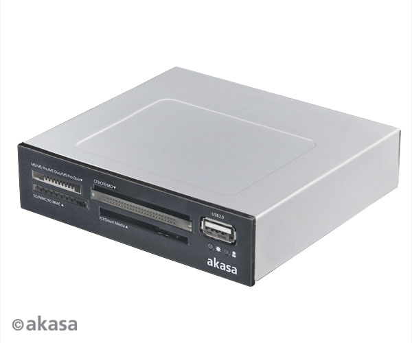 AKASA int. USB 2.0 intern� ��ta�ka karet + USB 2.0