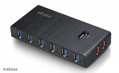 AKASA USB hub 3.0 10x 2xfast Elite 10EX 