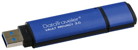 8GB Kingston DTVP30 USB 3.0 256bit AES Encrypted