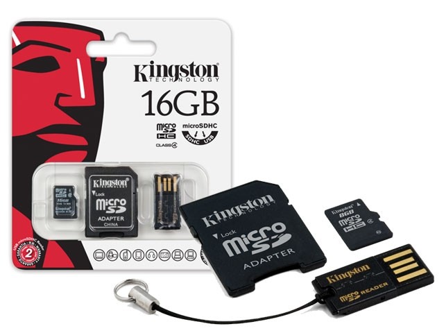 16GB Mobility Kit G2 Kingston class 4