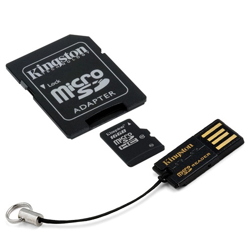 16GB Mobility Kit G2 Kingston class 10