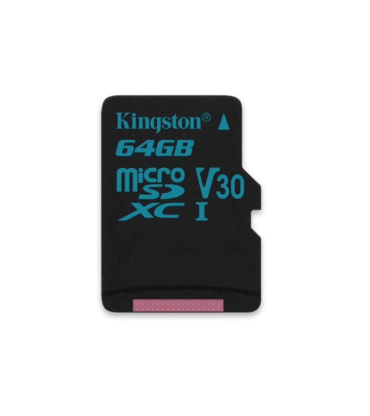 64GB microSDXC Kingston Canvas Go UHS-I U3 V30 90R/45W bez adapteru