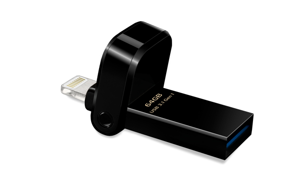 64GB ADATA lightning/USB 3.1 i-Memory �ern�