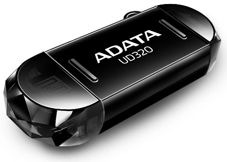 64GB ADATA UD320 USB 2.0 OTG �ern�