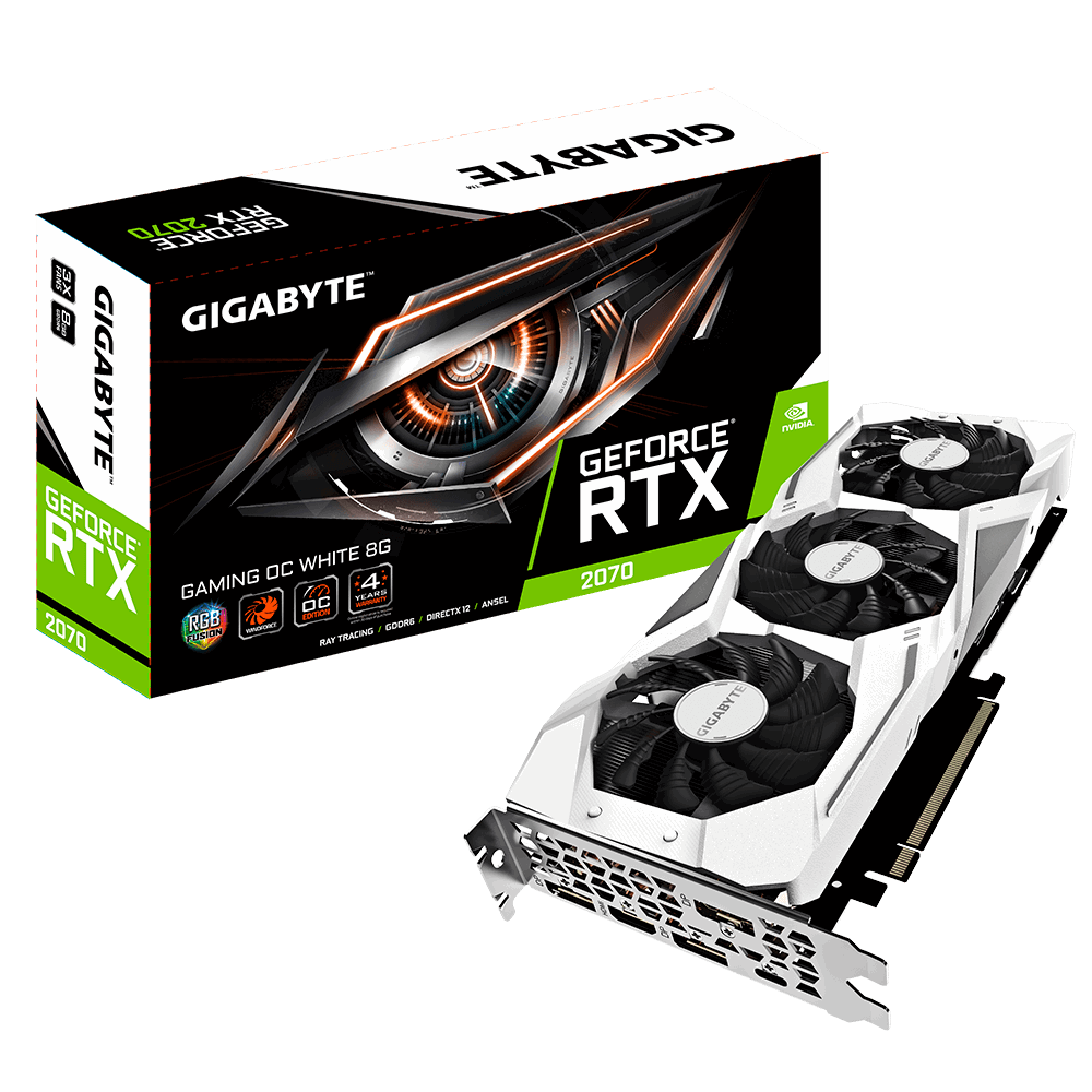 GIGABYTE GeForce� RTX 2070 GAMING OC 8G W